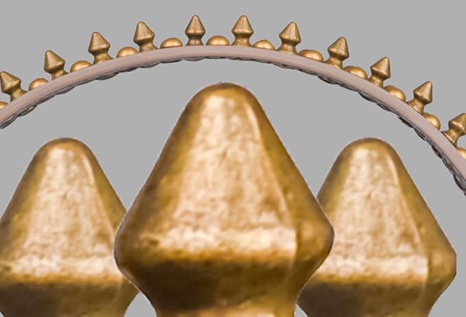 Spiked Dog Collar Soft Pu Leather Mushrooms Rivet Spike Studded Puppy Adjustable Pet Collars for Small Breeds (XS, Grey2)