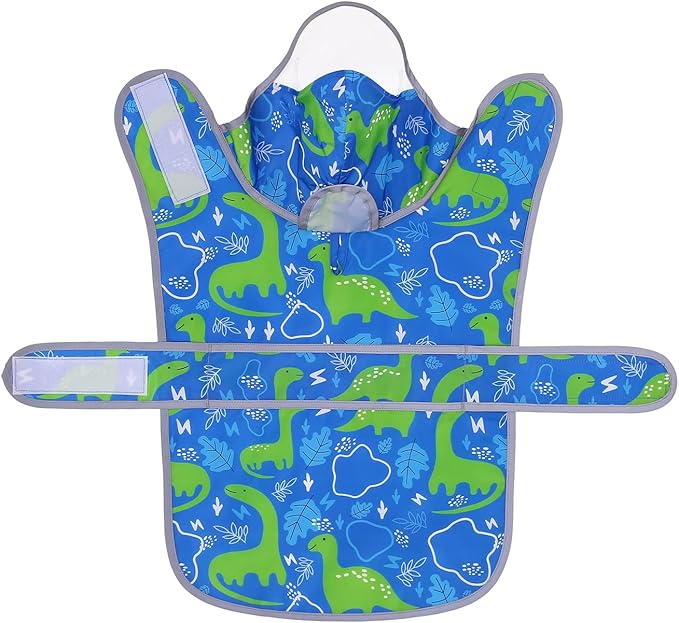 HDE Dog Raincoat with Clear Hood Rain Jacket Poncho for Small Medium Large Dogs Dinosaurs - XXL