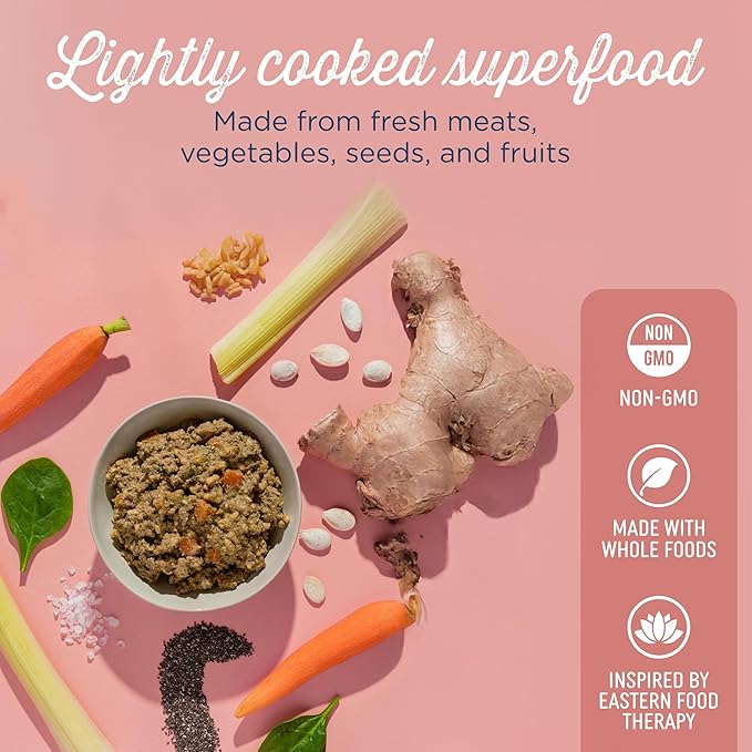 Side by Side Chicken & Lamb Stew - Warming Wet Dog Food & Dog Food Topper for All Breeds - Made with Nutrients & Whole Raw Ingredients - No Artificial Additives or Fillers - USA Made (12.5 oz, 3-Pack)
