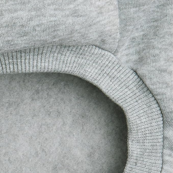 Puppy Sweater for Small Dogs Clothes Warm Winter Cat Clothe Pet Sweatshirt Knitwear Doggie Kitten Clothing, Grey, X-Large