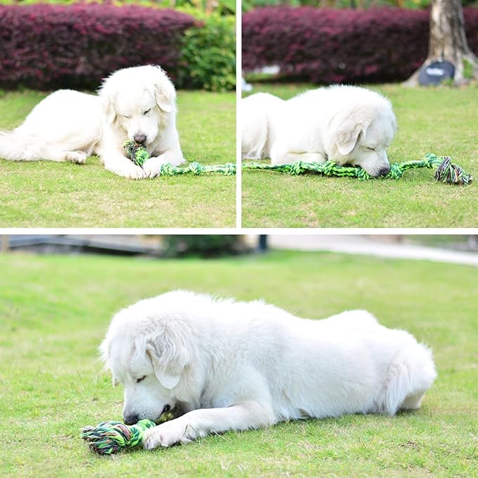 Vitscan Upgraded Nylon Goose Indestructible Dog Toys for Aggressive Chewers,Tough Dog Toys for Large Dogs Medium Breed,Durable Dog Chew Toys for Teething,Heavy Duty Big Dog Toy