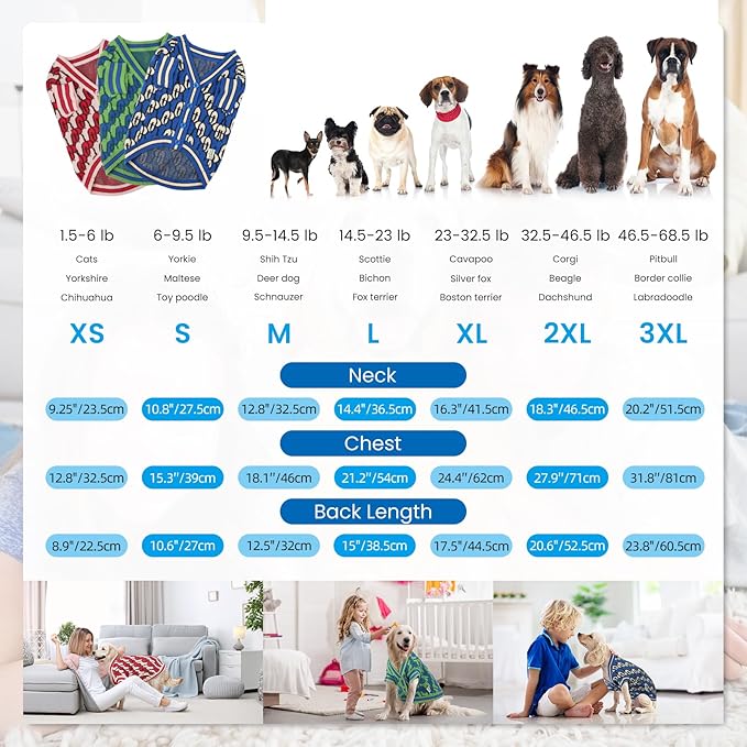 Pet Sweaters for Dogs Boys and Girls, Dynamic Letter Patterned Dog Sweater,Dog Cardigan,Pet Clothes,Pet Knitted Clothing,Fit for Different Seasons and Kinds of Dogs (Blue XL)