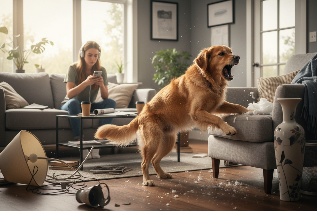 Why Your Dog Becomes Destructive When Ignored