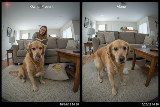 Why Your Dog Acts Different When You're Gone
