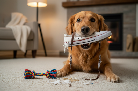 Why Your Dog Chews Shoes Instead of Toys