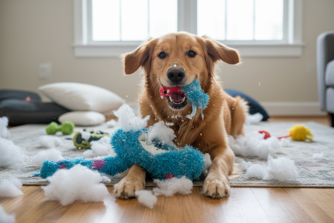 Why Dogs Love Destroying Soft Objects