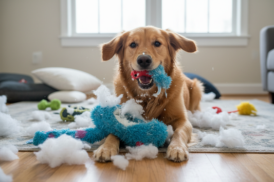 Why Dogs Love Destroying Soft Objects