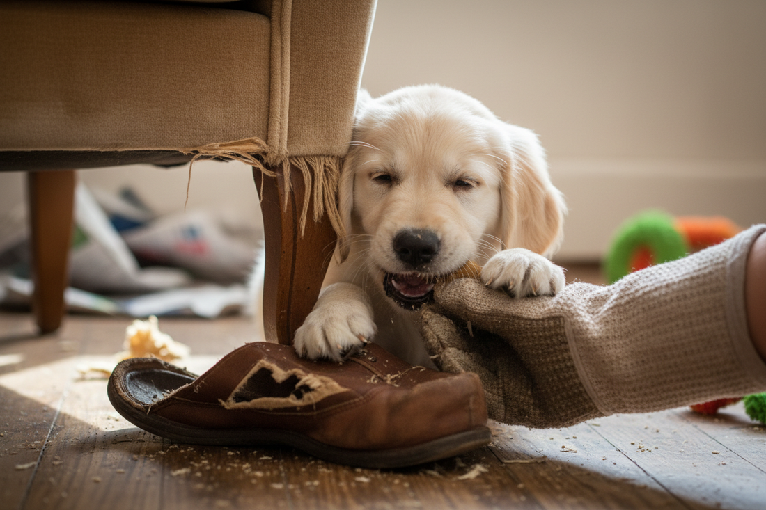 Why Dogs Chew More During Growth Phases