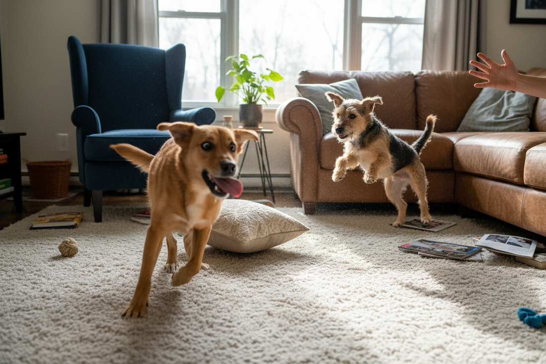 Why Your Dog Gets Hyper Indoors