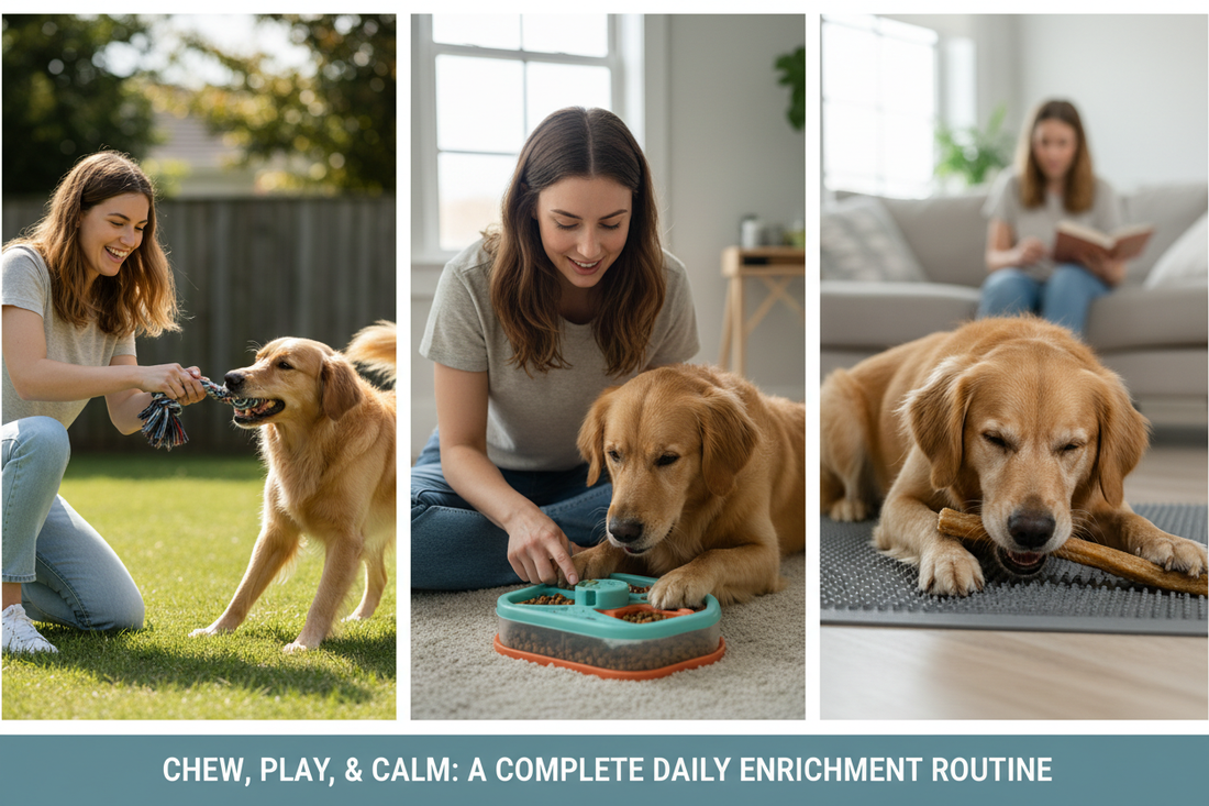 How to Combine Chew, Play, and Calm