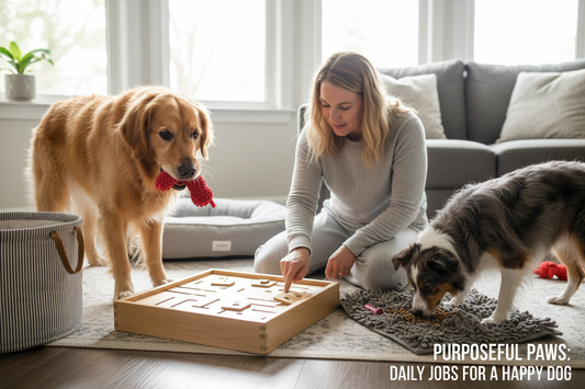 How to Give Your Dog Purpose at Home