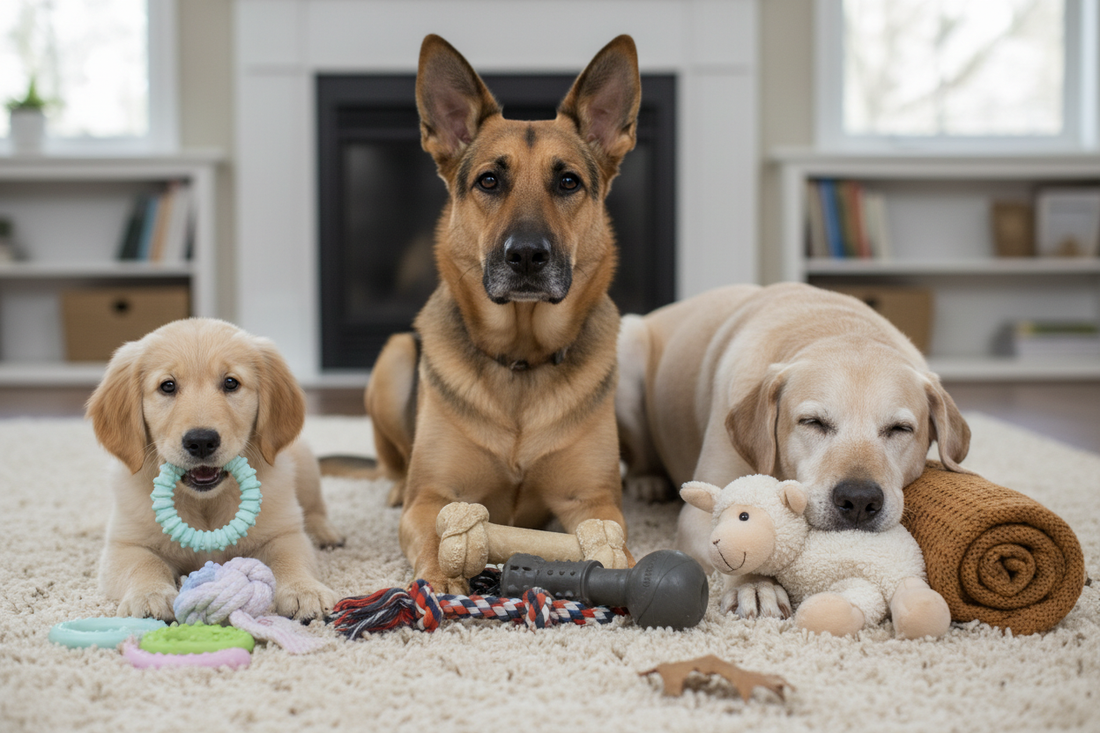 How to Adjust Toys as Your Dog Ages