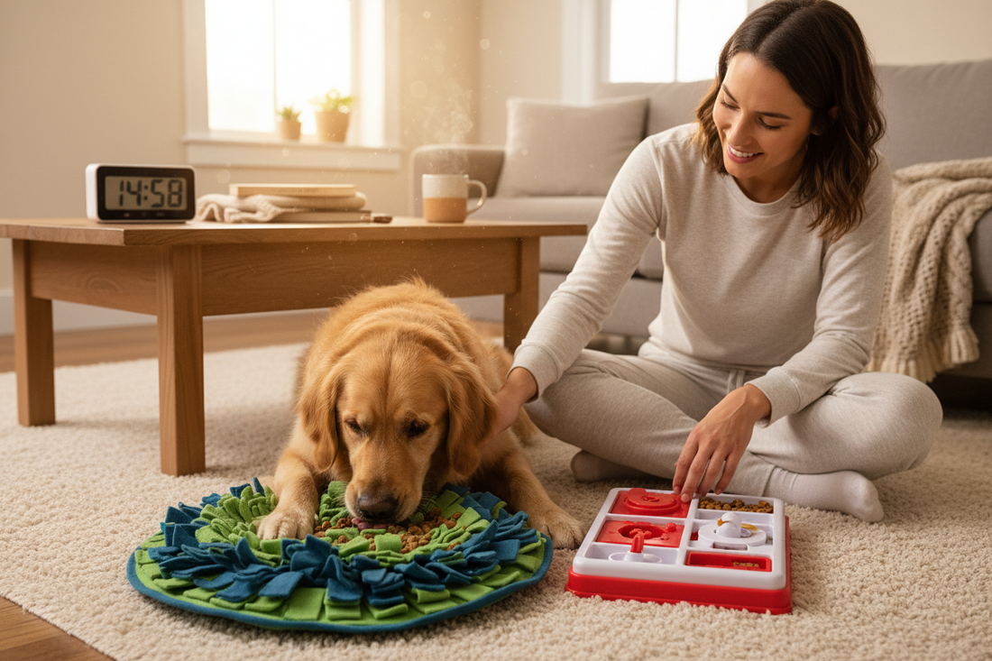 How to Mentally Tire Your Dog in 15 Minutes