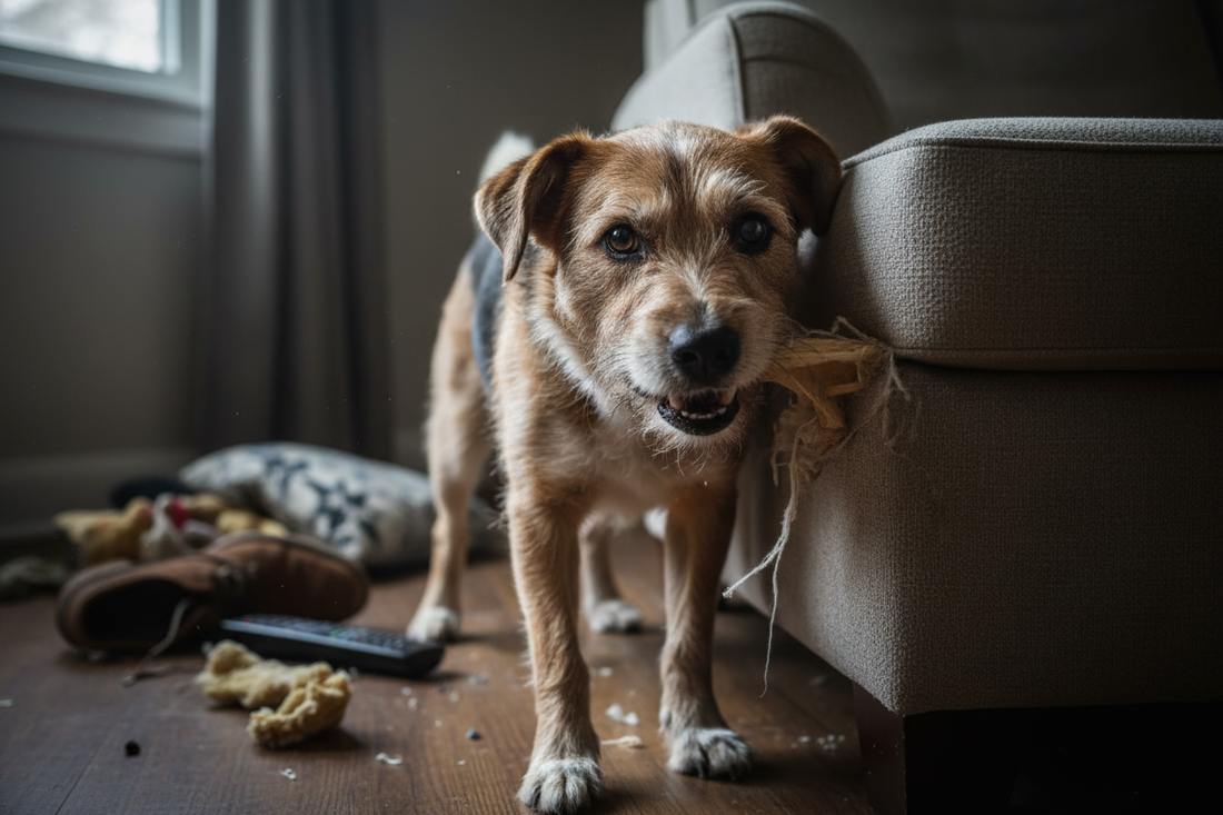 Why Dogs Chew More When Stressed
