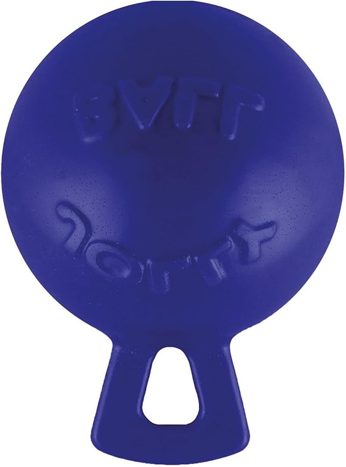Jolly Pets Tug-n-Toss Dog Toy Ball with Handle, 10" XL, Red