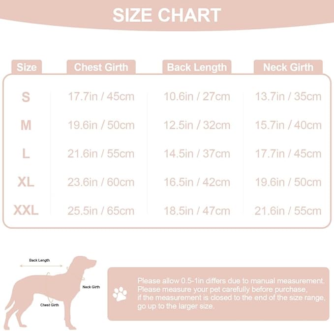 PINA Dog Winter Coat with Faux Fur Hood, Windproof and Warm, Suitable for Small to Large Dogs, Pink, Large