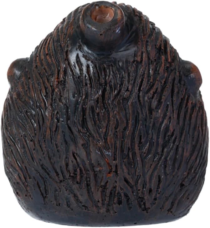 Aztec Death Whistle, Up To125+ Decibels Loud Real Screaming Silbato Azteca Death Whistles Loudest Authentic Human Ehecachichtli Sounding Screams Aztec War Whistle Halloween Costumes Gift (Brown)