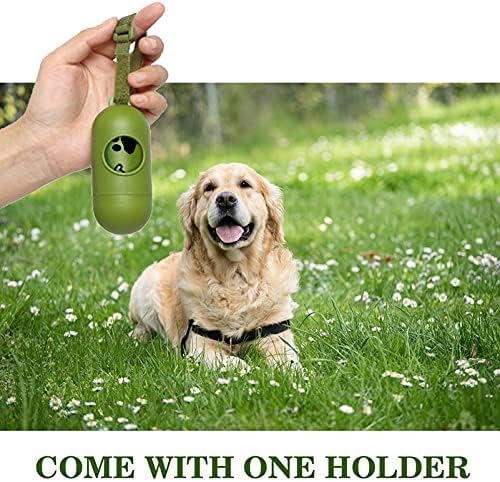 Dog Poo Bags Biodegradable -1160 Count/58 Refill Rolls Waste Bags, Extra Strong Thick Poo Bags for Dogs, Pet - Sented