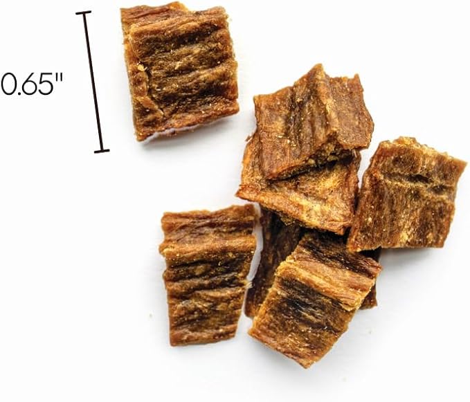 Farmland Traditions Tiny Loves Jerky Trainer Treats for Dogs w/Bone Broth (Chicken, 6 oz.) (Pack of 2)