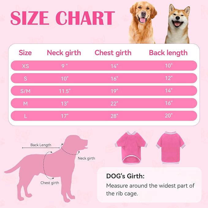 Dog Sweaters for Small Dogs, Brushed Fleece Dog Sweater Baseball Jacket Pet Clothes Soft Warm Sweatshirt Puppy Sweater Boy Girl Pet(Pink-S)