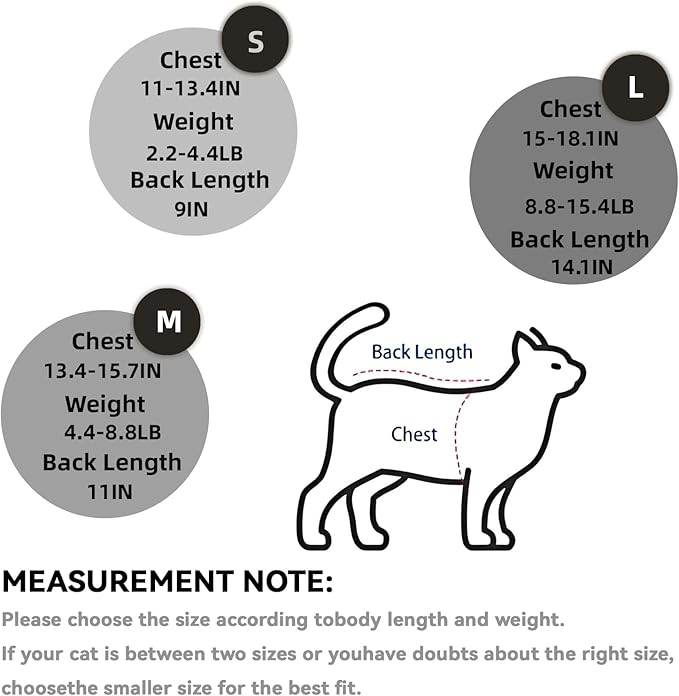 Kitten Onesies,Cat Recovery Suit for Abdominal Wounds or Skin Diseases,After Surgery Wear Anti Licking Wounds,Breathable E-Collar Alternative for Cat Pink L