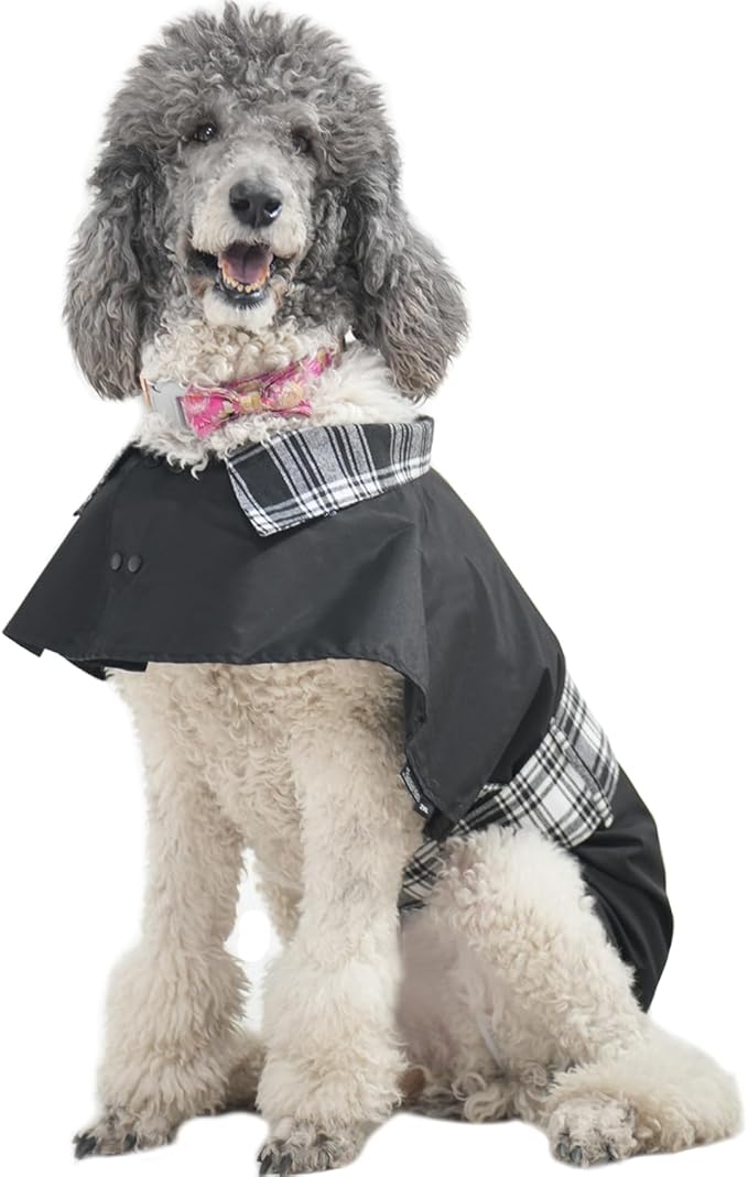 MAMORE Dog Jacket Waterproof Outdoor Vest for Smal Medium Large Dogs, Windproof Adjustable Breathable Lightweight Fashion Casual Dog Clothes (Khaki, Large)