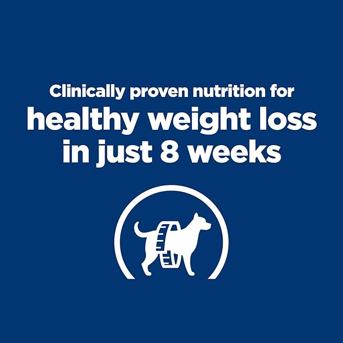 Hill's Prescription Diet r/d Weight Reduction Chicken Flavor Dry Dog Food, Veterinary Diet, 8.5 lb. Bag