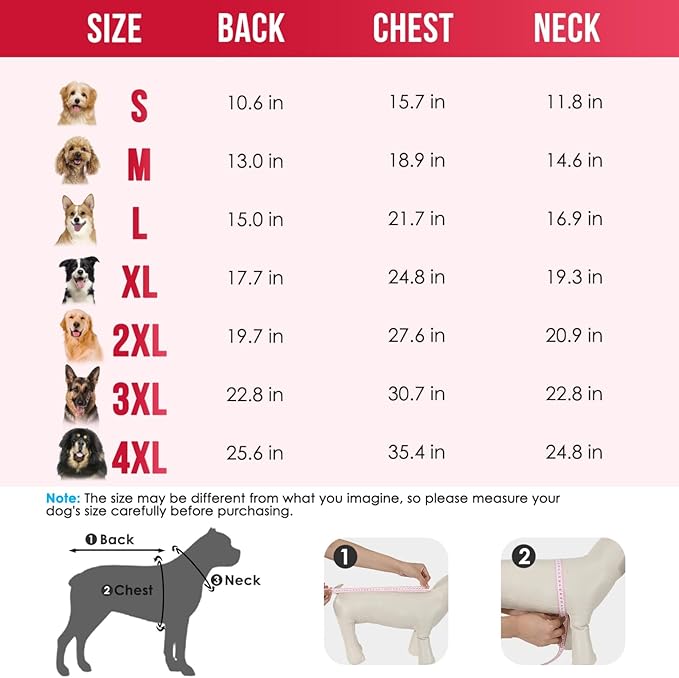 SlowTon Dog Hoodie Tie Dye - Warm Dog Sweater Hoodies with Pocket, Fall Winter Dogs Coat Jacket Pet Outfit Puppy Hooded Sweatshirt Clothes for Small Medium Large Dogs Boy Girl (Red, M)