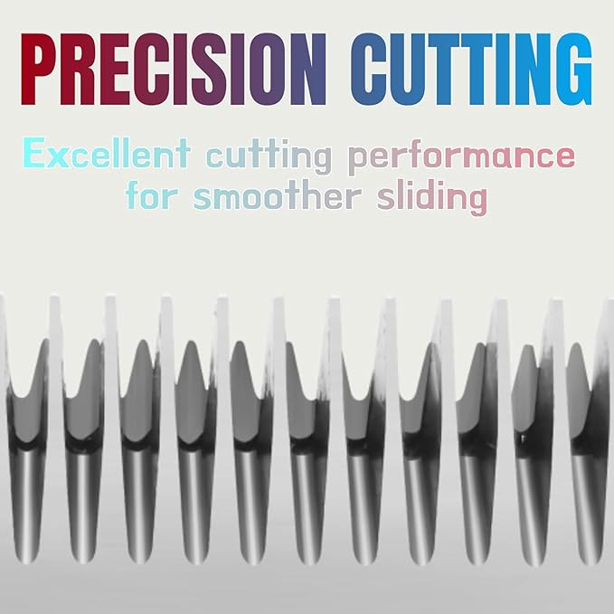 T84 Pet Dog Grooming Detachable Blades,Compatible with Andis,Oster A5,Wahl KM10 Clippers,Cut Length 3/32" (2.4mm),Fit for Larger Animals