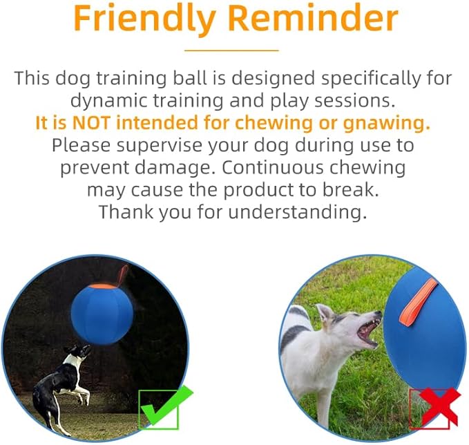 Dog Herding Ball for Dogs & Puppies, Toy Balls for Cattle, Australian Shepherd, Non-Chewing Activities, Large Dog Toy | Oxford Fabric Cover, Pump, with Patch Repair Kit (22 inch)