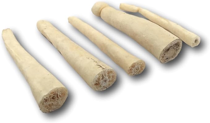 Top Dog Chews - 6 Inch Cow Tails, High-Protein Dog Treats, 100% Naturally Sourced Dog Chew from Free Range Grass-Fed Cattle, Beef Bull Puppy Treats (12 Pack)