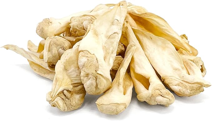 ValueBull Premium Cow Ears, 50 Count Bulk Pack - All Natural Dog Treats, 100% Angus Beef, Single Ingredient, Cleans Teeth & Gums