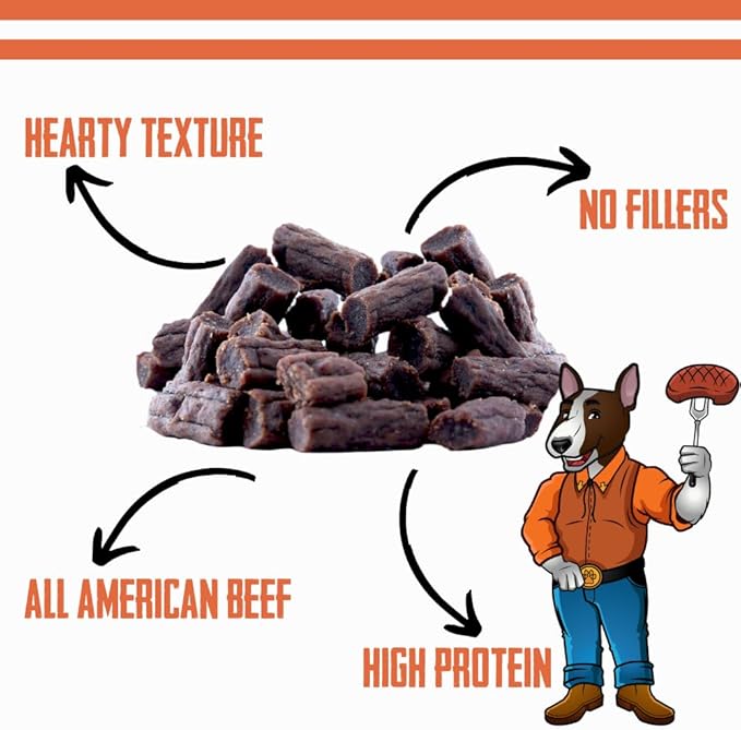 Bully Boy's Famous Beef Training Nibs Dog Treats | Free from Wheat, Corn, Soy, or Gluten | USA Sourced Ingredients | with Smokehouse Beef | Made in Utah | 15 oz - 1 Pack