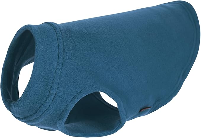 Gooby - Stretch Fleece Vest, Pullover Fleece Vest Jacket Sweater for Dogs, Steel Blue, Small