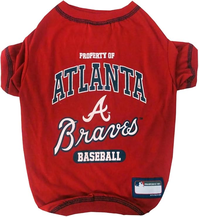 MLB LA Angels Dog T-Shirt, Medium. - Licensed Shirt for Pets Team Colored with Team Logos. - Premium Stretchable Materials for The Comfort of Your Dog & cat.