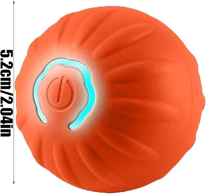 Alizure Dog Ball, Dura Spin Smart Dog Ball, Automatic Rolling Balls for Dogs Interactive Dogs Toys for Aggressive Chewers (Blue)
