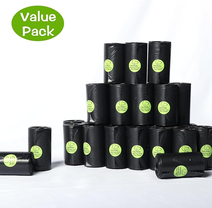 DREAM&GLAMOUR Dog Poop Bags,value pack,600 Count Extra Thick and Strong Poop Bags for Dogs,30 Rolls,20 Doggy Bag Per Roll,Each Measures 9 x 13 Inches,Guaranteed Leak-Proof