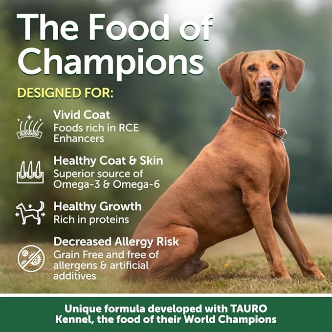Nature's Protection Grain Free Dry Puppy Food for Small Breed - High Protein & Tear Stain Formula - Small Dog Food Kibble for Red Fur Puppies (Superior Care - Salmon, 3.3 lb)