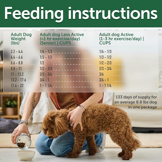 Nature's Protection Dry Dog Food for Small Breed - High Protein, Grain Free, Tear Stain Formula - Dog Kibble for Puppy & Adult Dogs with Red Fur (Superior Care - Salmon, 22 lb)