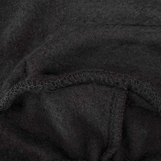 Dog Hoodie Clothes with Pocket 4 Legs Jumpsuit Fleece Sweater Winter Sweat Shirt Warm Cotton Hoodies for Small Dog Medium Large Cat Black 3XL