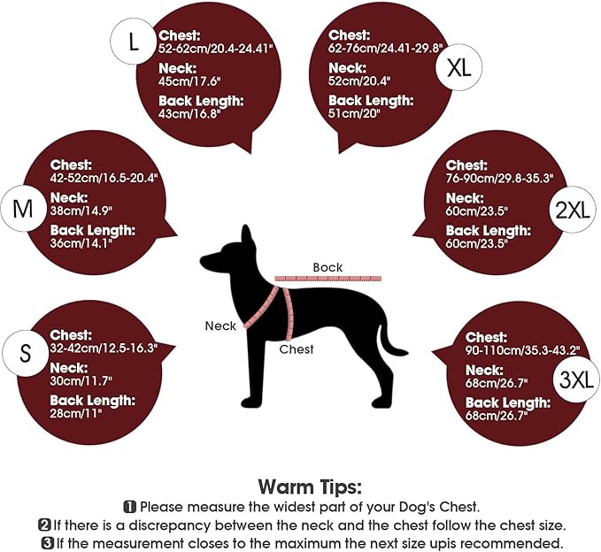 Dog Winter Jackets for Large Dogs,Size L Warm Pet Coat with Leash Hole,Waterproof Dogs Snowsuits Warm Pet Jacket Fleece Cold Weather Coats Reflective Puppy Vest,Dog Cold Weather Coats,Red,L
