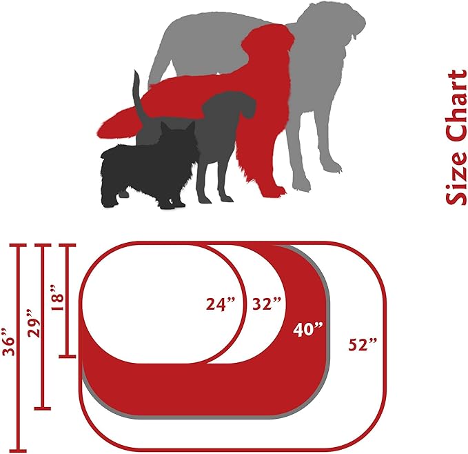 Majestic Pet 40 Inch Bagel Calming Dog Bed Washable – Cozy Soft Round Pet Bed with Spine Support for Dogs to Rest their Head - Fluffy Donut Puppy Bed 40x29x9 (Inch) - Large – Khaki