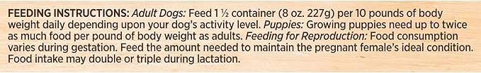 Nutrish Rachael Ray Premium Natural Wet Dog Food, Savory Lamb Stew Recipe, 8 Ounce Tub (Pack of 8)