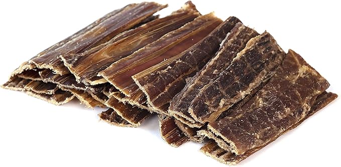 BRUTUS & BARNABY 12 Cow Ears + 15 Gullet Treats, All Natural Whole Dog Treats