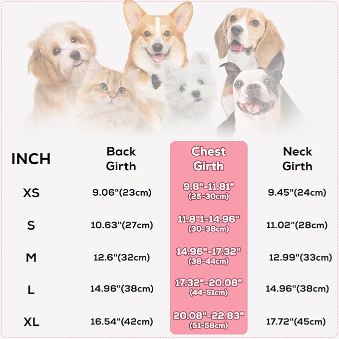 EMUST Small Dog Coat, Reversible Winter Jacket Coats for Small Dogs, Fuzzy Pet Apparel Vest for Small Medium Dogs, Cream, S