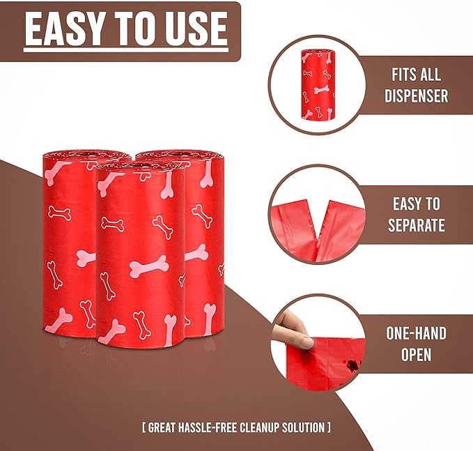 Parisian Pet Ecofriendly Dog Poop Bags Rolls