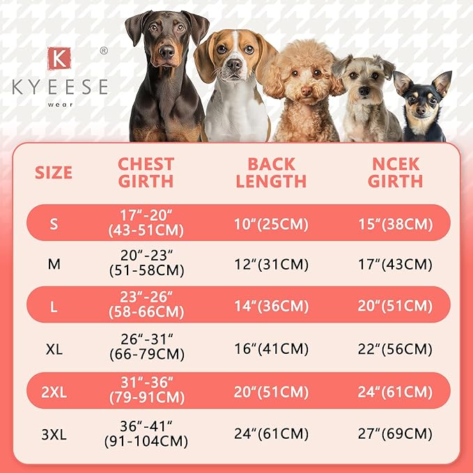 KYEESE Waterproof Dog Coat, Windproof Winter Jacket with Thick Fleece Lining, Extra Warm Turtleneck Dog Coats for Medium Dogs with Leash Hole and Reflective Design, Gray, X-Large