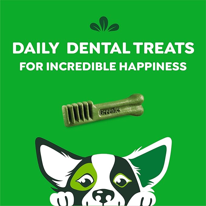 Greenies Original Petite Dental Dog Treats, 27 oz. Pack (45 Treats)