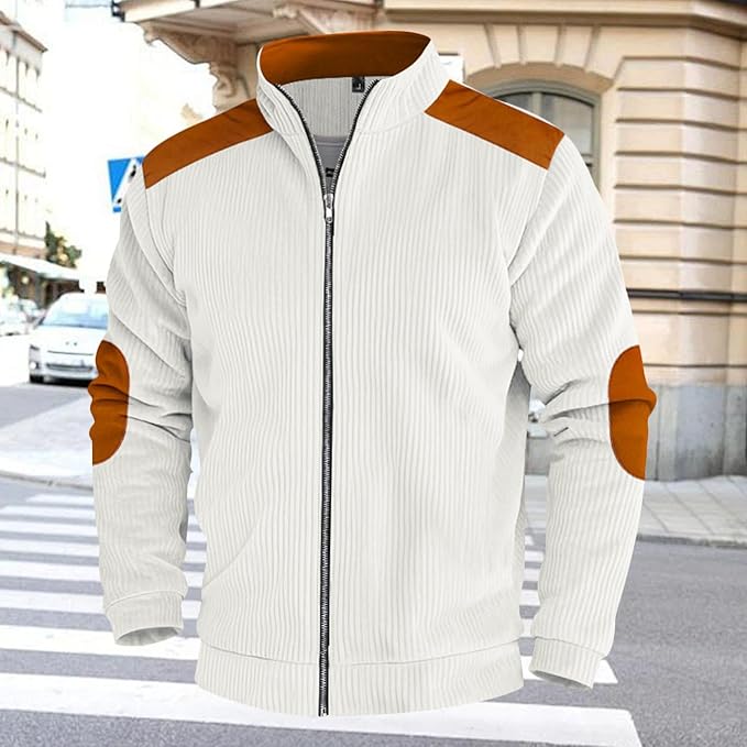 Men's Jacket for Winter Autumn Outdoor Windproof Coat Casual Fashion Zip Up Jacket