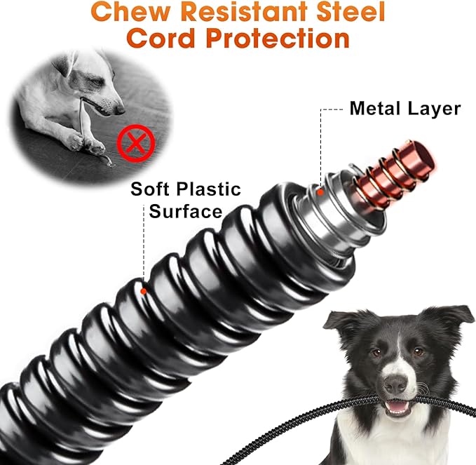 GASUR Heated Dog Bed, Waterproof Electric Dog Cat Heating Pad with Timer, Temperature Adjustable Heated Cat Bed for Winter, Auto Power-Off, Anti-bite Heating Pad for Dogs Cats-35''x24'', Large